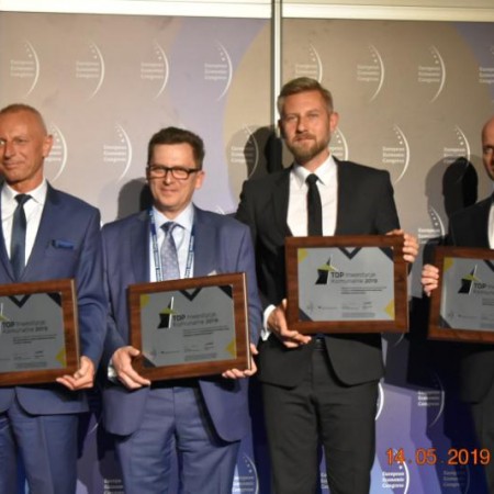 Laureaci konkursu "TOP Inwestycje Komunalne 2019"