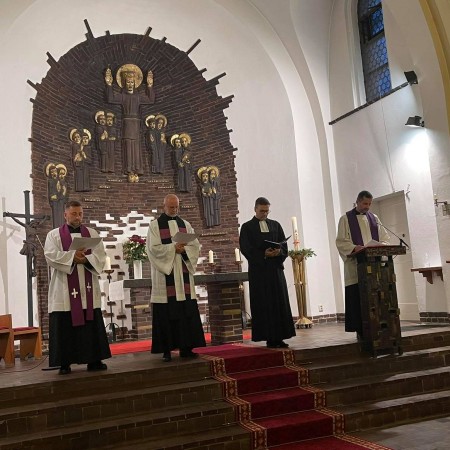 nabożeństwo ekumeniczne w kościele “Christus - König” w Berlinie - Adlershof