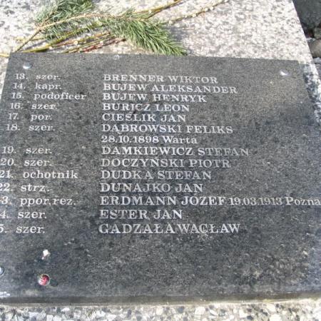 Stary Cmentarz - Kwatery ofiar 1939 roku - ul. Ks. Piotra Skargi 28 - zdjęcie 2005 r.