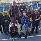 Zgierscy seniorzy z medalami - fot. ZU3W