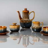 Serwis do herbaty "Agat" - fot. Muzeum Miasta Zgierza