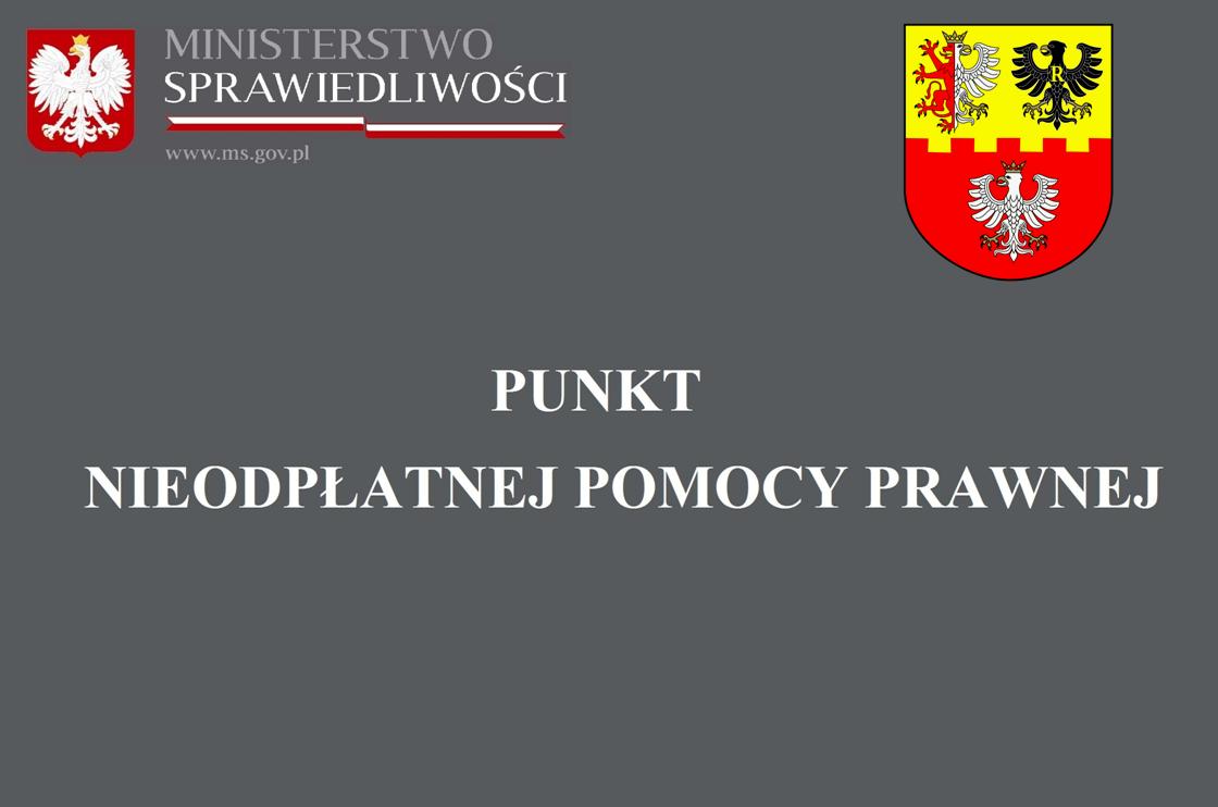 Logo punktu nieodpłatnej pomocy prawnej