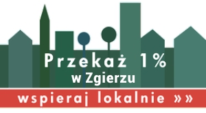 Logo Przekaż 1 procent w Zgierzu