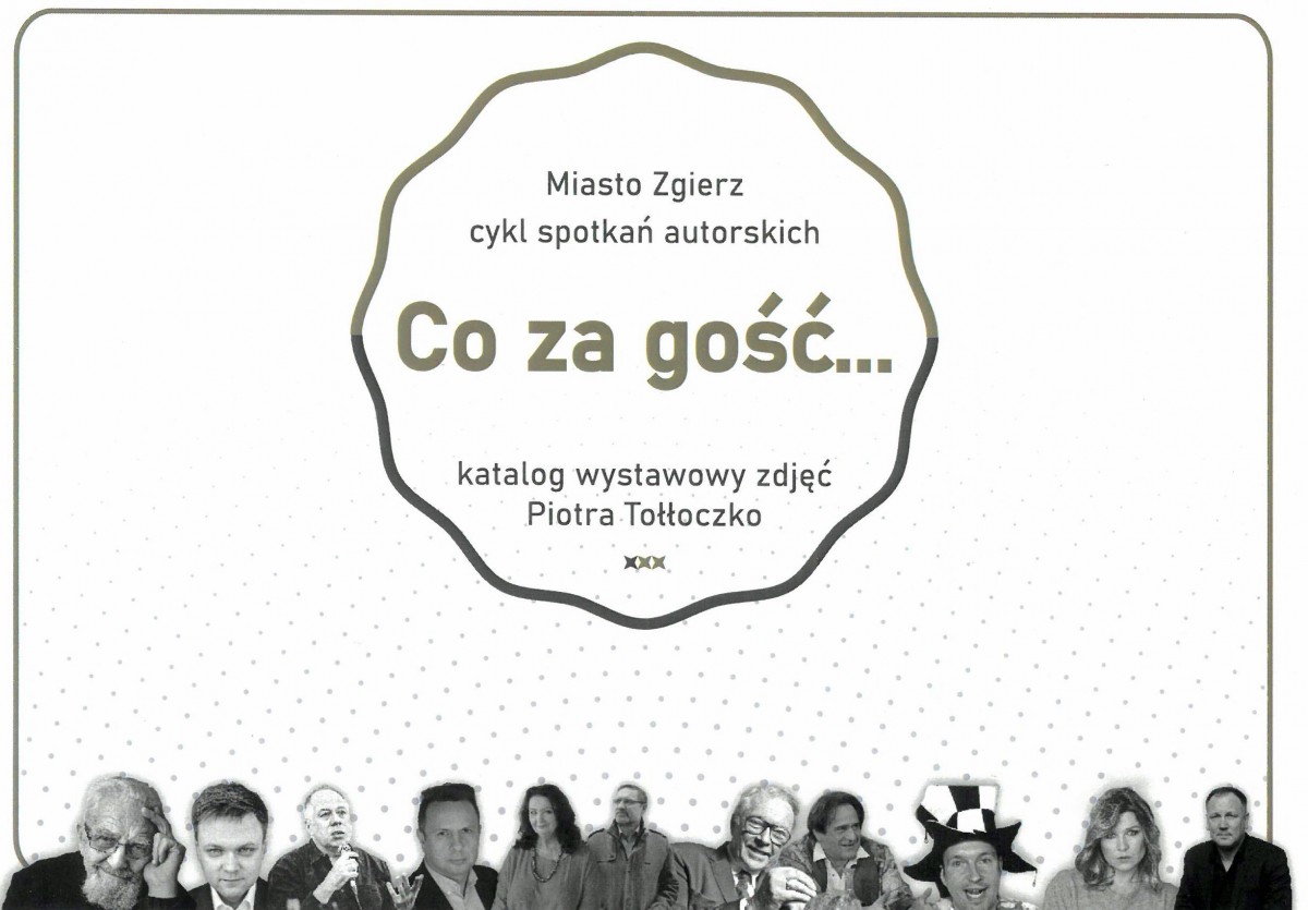 okładka wydawnictwa Okładka "Co za gość Piotra Tołłoczko"