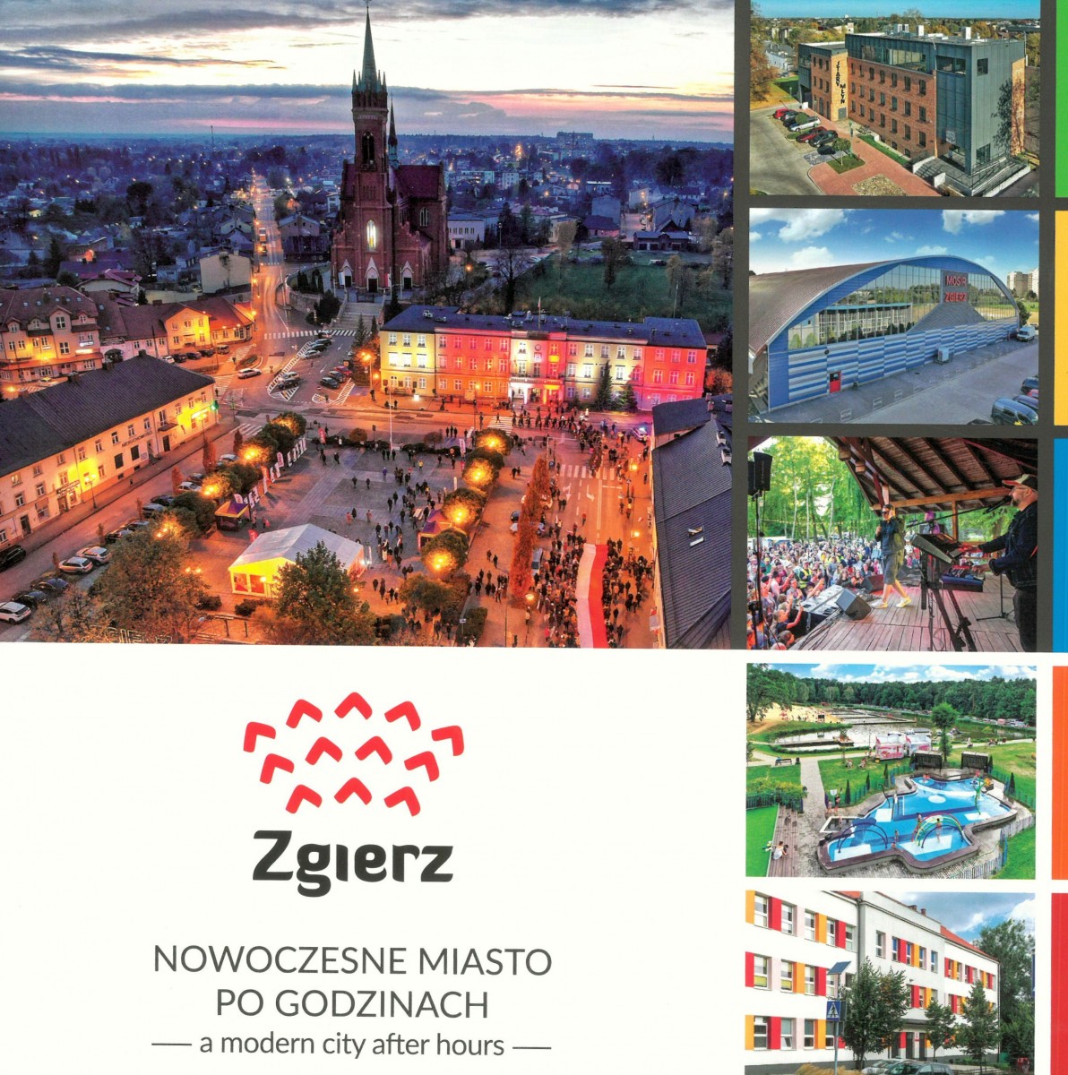 okładka wydawnictwa Okładka Zgierz. Nowoczesne miasto po godzinach