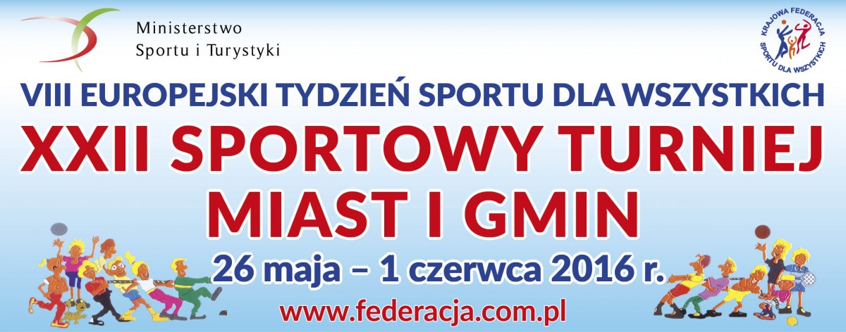 Baner Sportowego Turnieju Miast i Gmin 2016