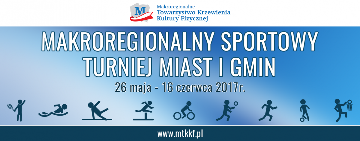 Baner Makroregionalnego Sportowego Turnieju Miast i Gmin