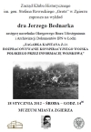 Plakat z informacjami o wydarzeniu Plakat z informacjami o wydarzeniu
