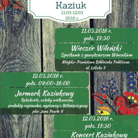 zaproszenie na zierski kaziuk