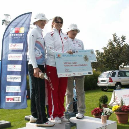 2008 rok - Justyna Mospinek zwyciężczynią PUCHARU ŚWIATA 2008