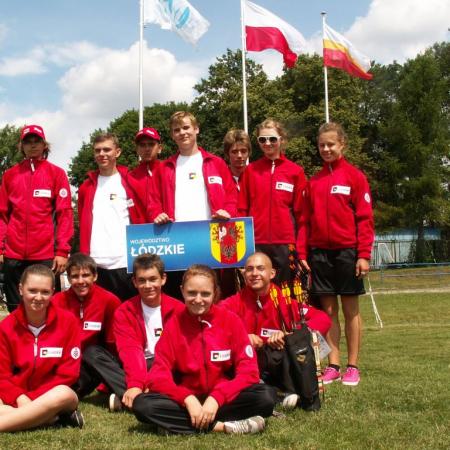 2012 rok - byliśmy w składzie wojewódzkiej ekipy na Ogólnopolskiej Olimpiadzie Młodzieży w Krakowie
