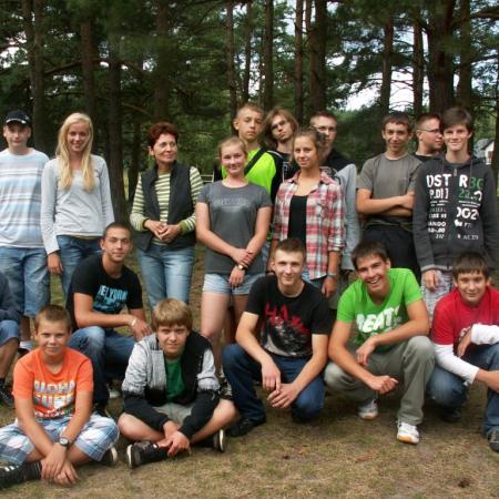 2012 rok - trenujemy i odpoczywamy w sierpniu - Mikoszewo /nad morzem/