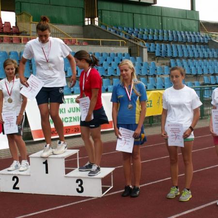 2012 rok - Ola IV miejsce na dystansie 50 m