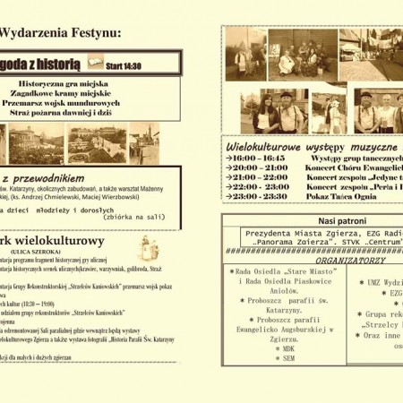 Program festynu Zgierz Wielokulturowy