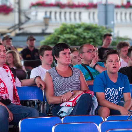 Zgierskie Kino Kibica - finał Euro 2016