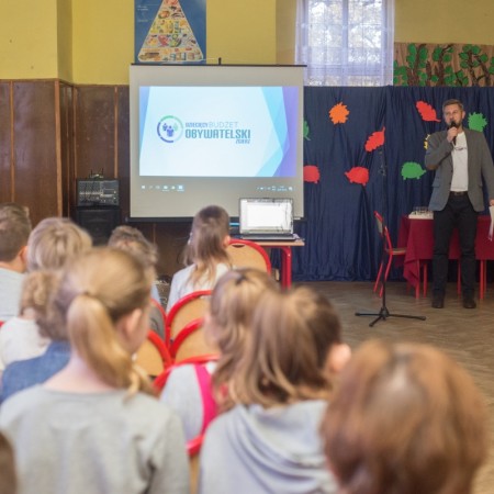 Spotkanie z uczniami Szkoły Podstawowej nr 1