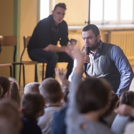 Szkolenie uczniów Szkoły Podstawowej nr 12 w Zgierzu