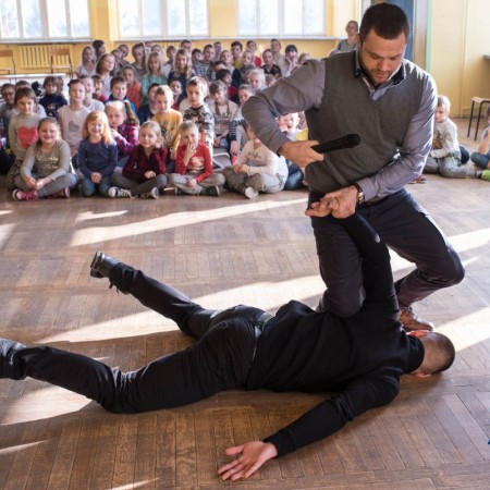 Szkolenie uczniów Szkoły Podstawowej nr 12 w Zgierzu