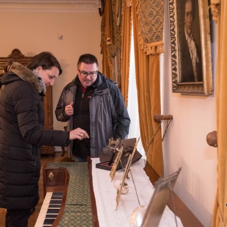 Wiceminister Magdalena Gawin w Muzeum Miasta Zgierza