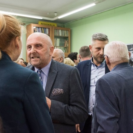 Wernisaż wystawy fotograficznej Krzysztofa Głowackiego "Kobieta w czerni i bieli"