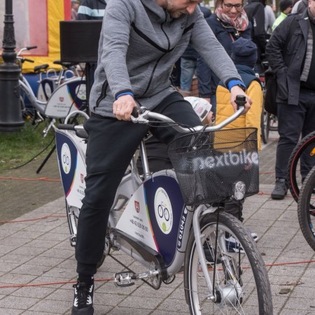 Inauguracja Zgierskiego Roweru Miejskiego - maj 2017 r.