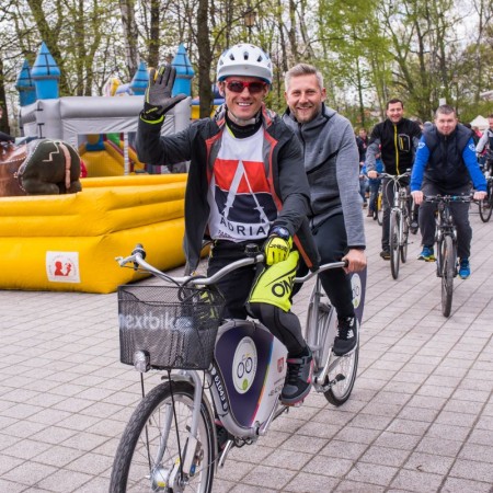 Inauguracja Zgierskiego Roweru Miejskiego - maj 2017 r.