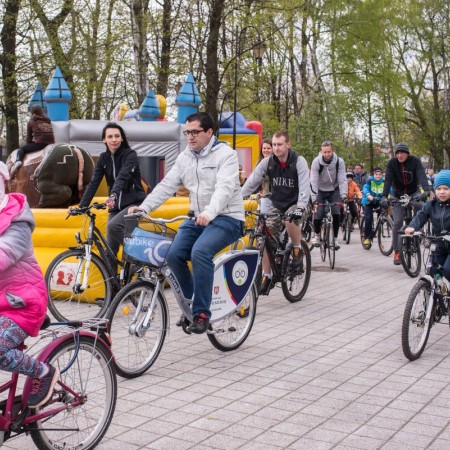 Inauguracja Zgierskiego Roweru Miejskiego - maj 2017 r.