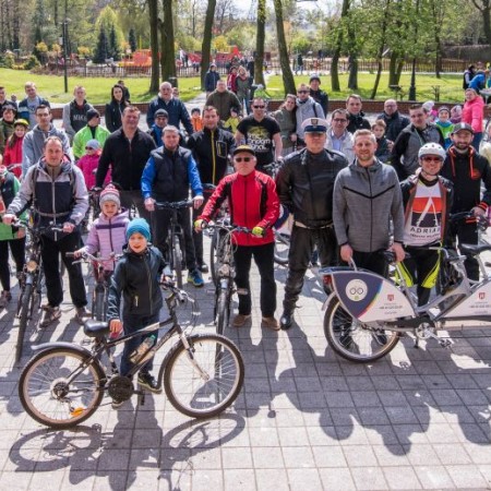 Inauguracja Zgierskiego Roweru Miejskiego - maj 2017 r.