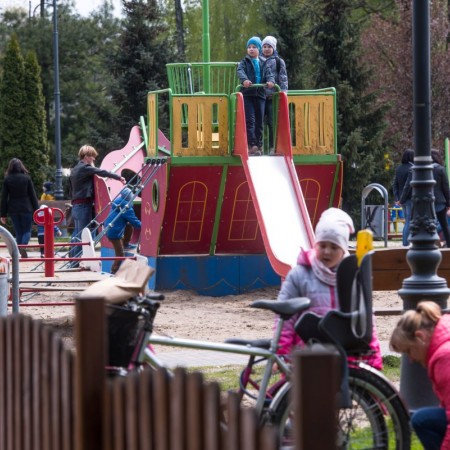 Park Miejski im. T. Kościuszki - maj 2017 r.