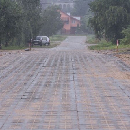 Widok ul. Perłowej po zakończonej inwestycji - 05.09.2017 r.