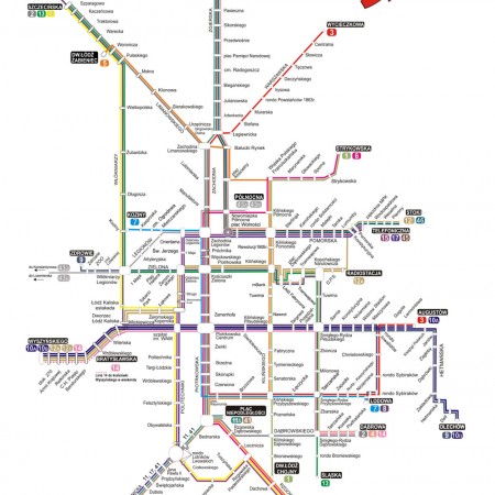 Nowy system transportowy w Łodzi - materiały Urząd Miasta Łodzi