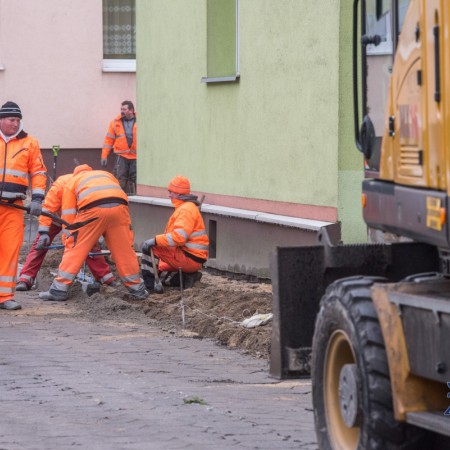 Remont chodników na osiedlu Stary Kurak - 11.01.2018 r.