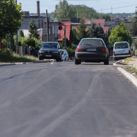 Widok ulicy po zakończonej inwestycji - 22.06.2018 r.