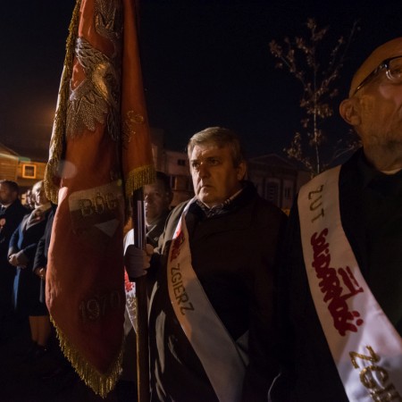 Uroczyste odsłonięcie Pomnika Wolności i Niepodległości