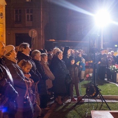 Uroczyste odsłonięcie Pomnika Wolności i Niepodległości