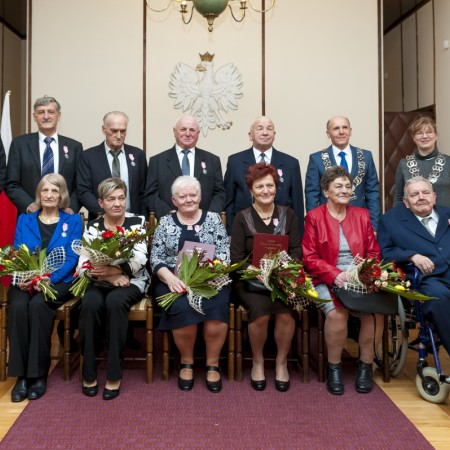 Odznaczeni za długoletnie pożycie małżeńskie - 30.01.2019 r.