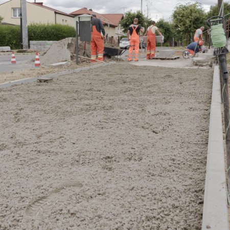 Przebudowa chodnika przy ul. Fijałkowskiego - 08.07.2019 r. 