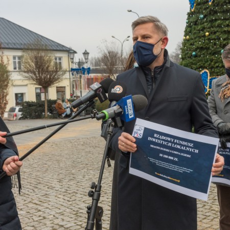 Przemawia Przemysław Staniszewski - Prezydent Miasta Zgierza