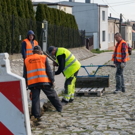 Rozpoczęcie robót drogowych - 27.04.2021 r.