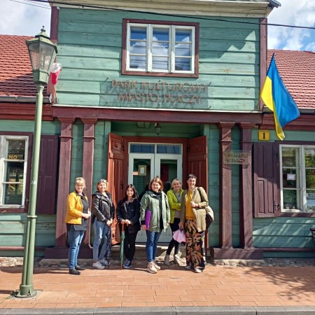 Grupa ekspertów w Mieście Tkaczy / Group of experts in Miasto Tkaczy (the City of Weavers)