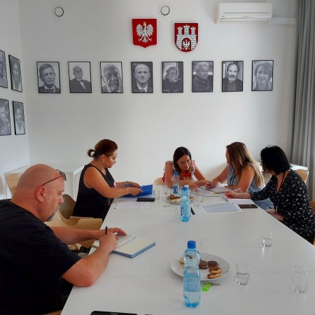 Spotkanie robocze zespołu realizującego zadania w programie Rozwój Lokalny / A working meeting of the team performing tasks in the Local Development