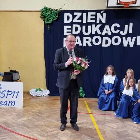 uroczystości w Szkole Podstawowej nr 11