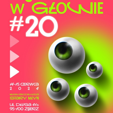 "Ogień w głowie" plakat 2024