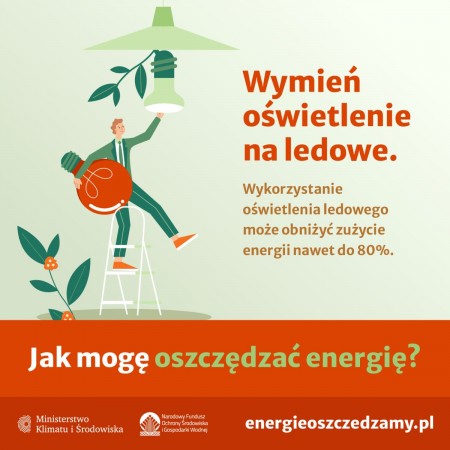 Wymień oświetlenie na ledowe