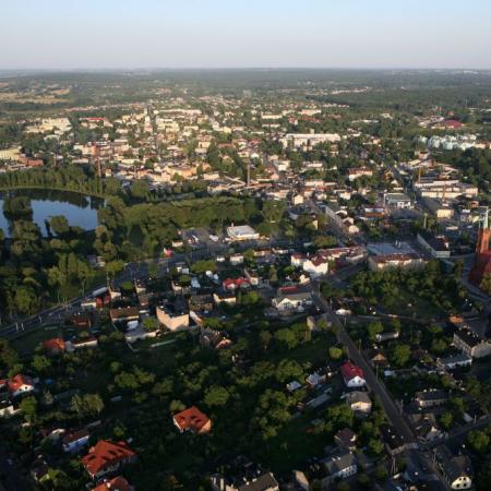 Panorama miasta - Widok "z lotu ptaka" 