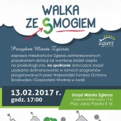 Plakat informujący o spotkaniu