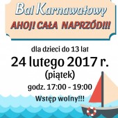 Plakat promujący bal