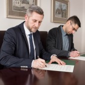 Podpisanie porozumienia z Instytutuem Nauk Społeczno-Ekonomicznych