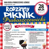 Plakat promujący piknik