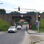 Wiadukt przy ulicy Piłsudskiego - fot. Starostwo Powiatowe w Zgierzu